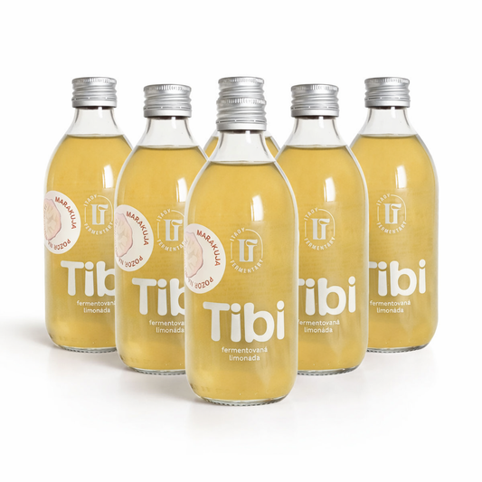 Tibi vodní kefír z marakuji 6ks
